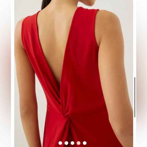 NWT Jarlo Low Back Twist Maxi Dress - Picture 4 of 5